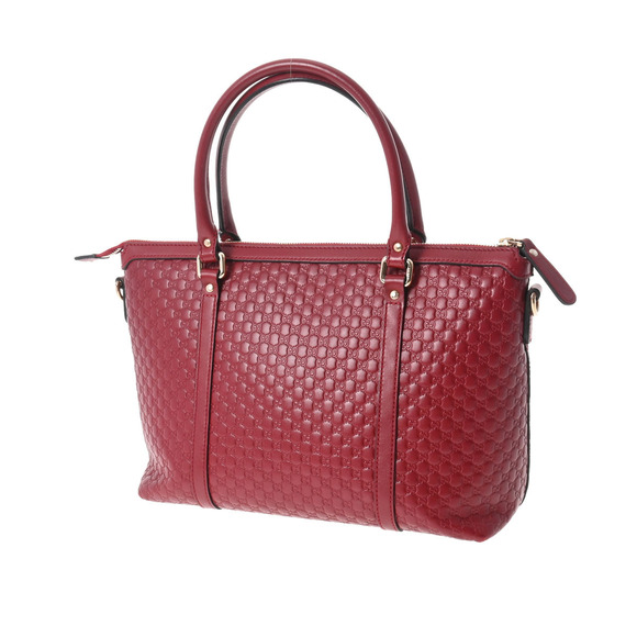 Gucci Handbags - Gucci Bag Calfskin Red Tote